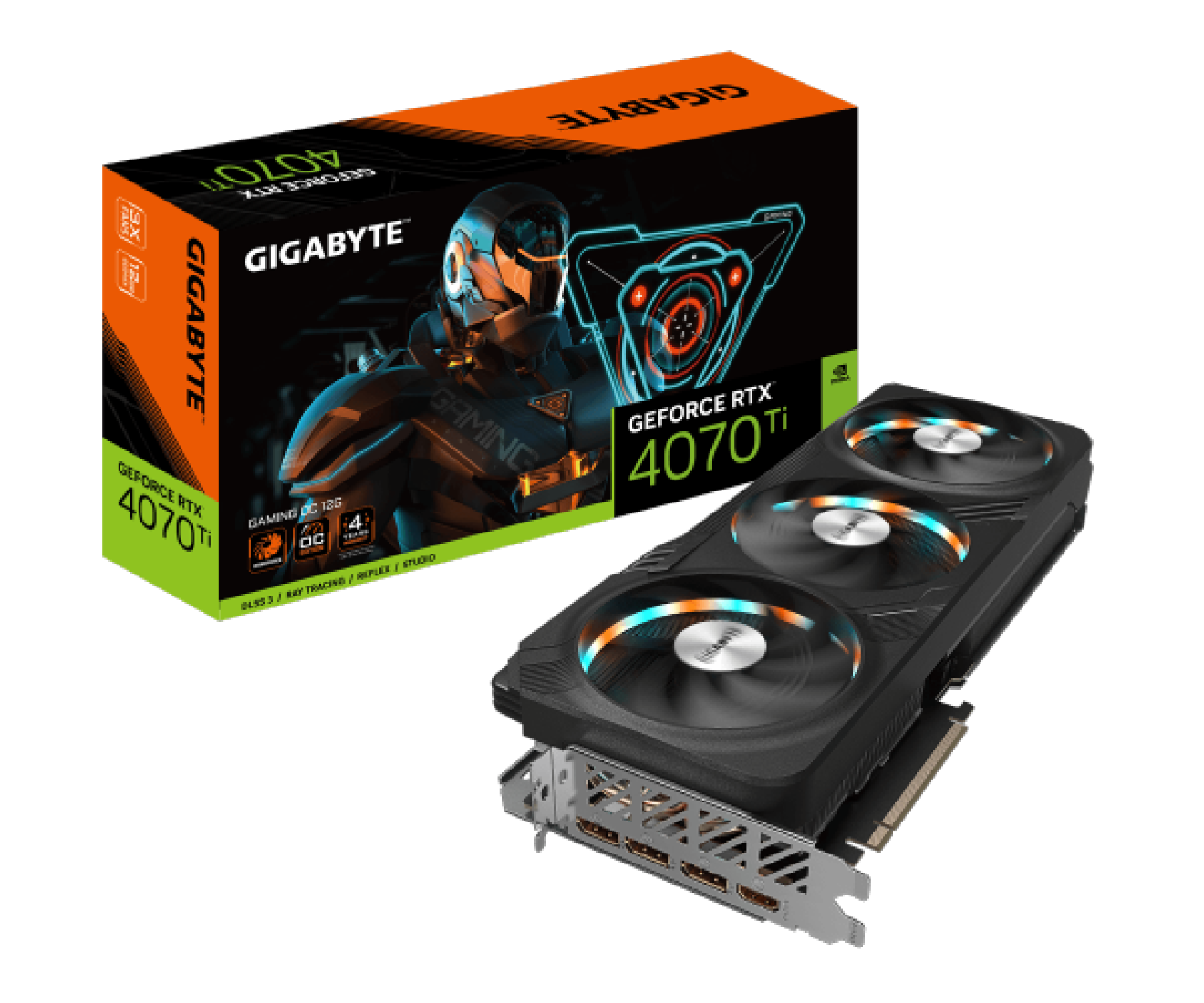 Gigabyte GeForce RTX 4070 Ti (DLSS 3) GV-N407TWF3OC-12GD