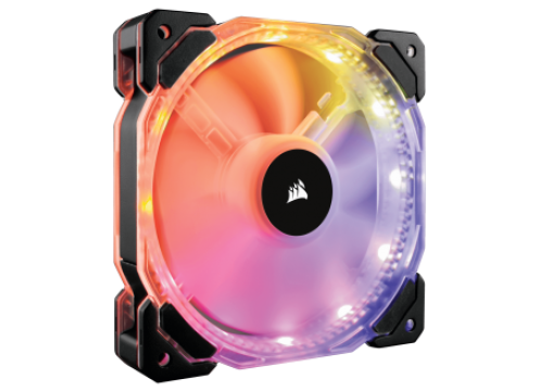 Corsair HD120 RGB LED High Performance 120mm PWM Fan with Controller