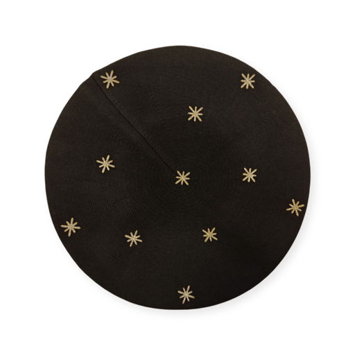 embelished beret