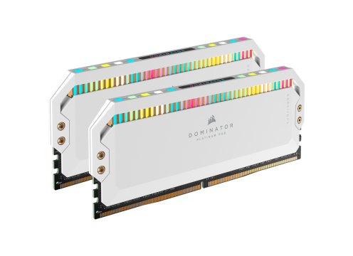 Corsair DDR5 32G (2x16G) 5600 CL36 Dominator Platinum RGB White