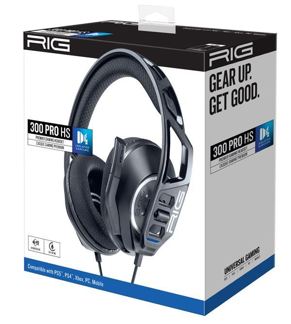 NACON RIG AURICULARES GAMING HEADSET 300HS BLACK