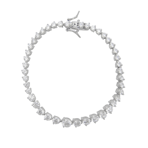 Graduated Tennis Bracelet