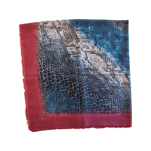 snake print scarf