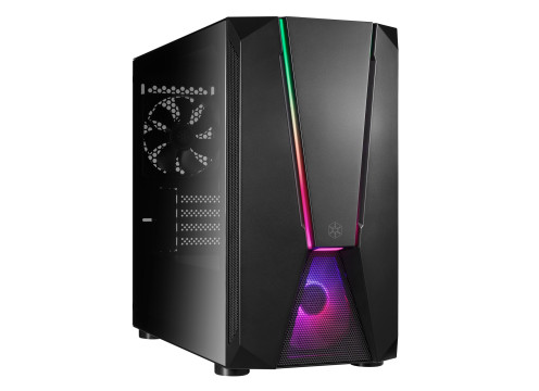 SilverStone FARA V1M Pro Black TG Case