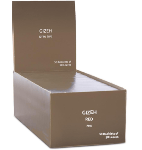 נייר גלגול גיזה אדום