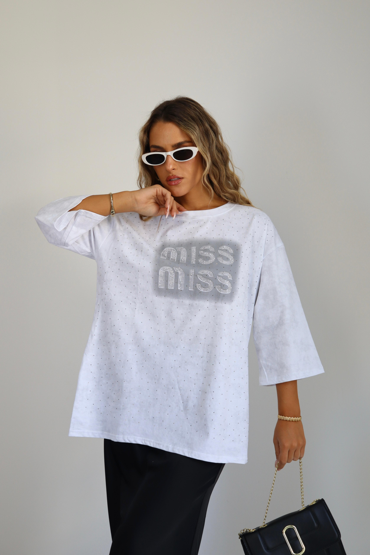 חולצת אוברסייז טאי דאי MISS