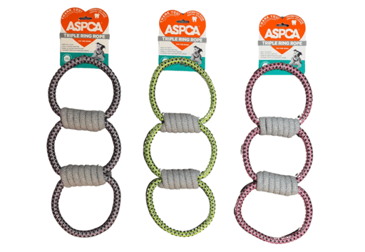 חבל 3 טבעות (39 ס"מ)