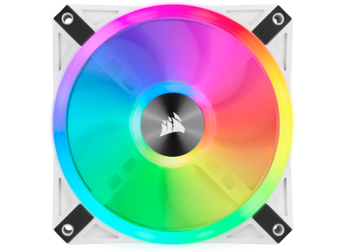 Corsair iCUE QL120 RGB 120mm PWM Single Fan White