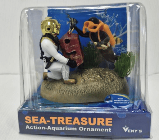 צעצוע לאקווריום - זוג צוללנים