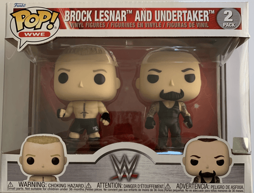 מארז פופ כפול של wwe