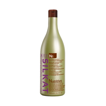 N1 SILKAT NUTRITIVO SHAMPOO ШАМПОАН ЗА СУХИ, ОБЕЗЦВЕТЕНИ И УВРЕДЕНИ КОСИ