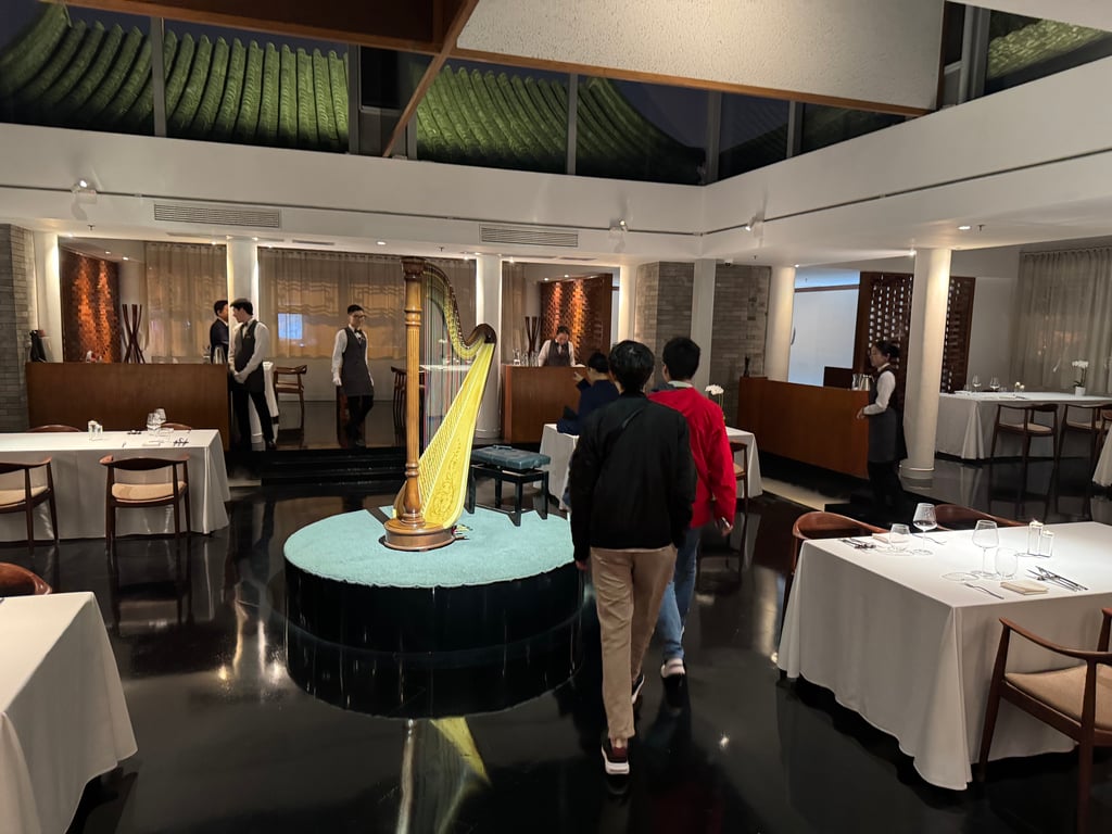 King’s Joy, Beijing, is a TWO-Michelin Star vegetarian restaurant. (It was recently demoted from three stars.)