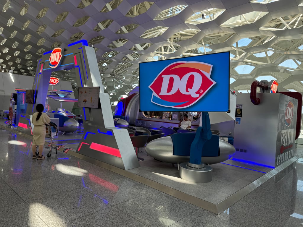 Dairy Queen at Shenzhen Airport