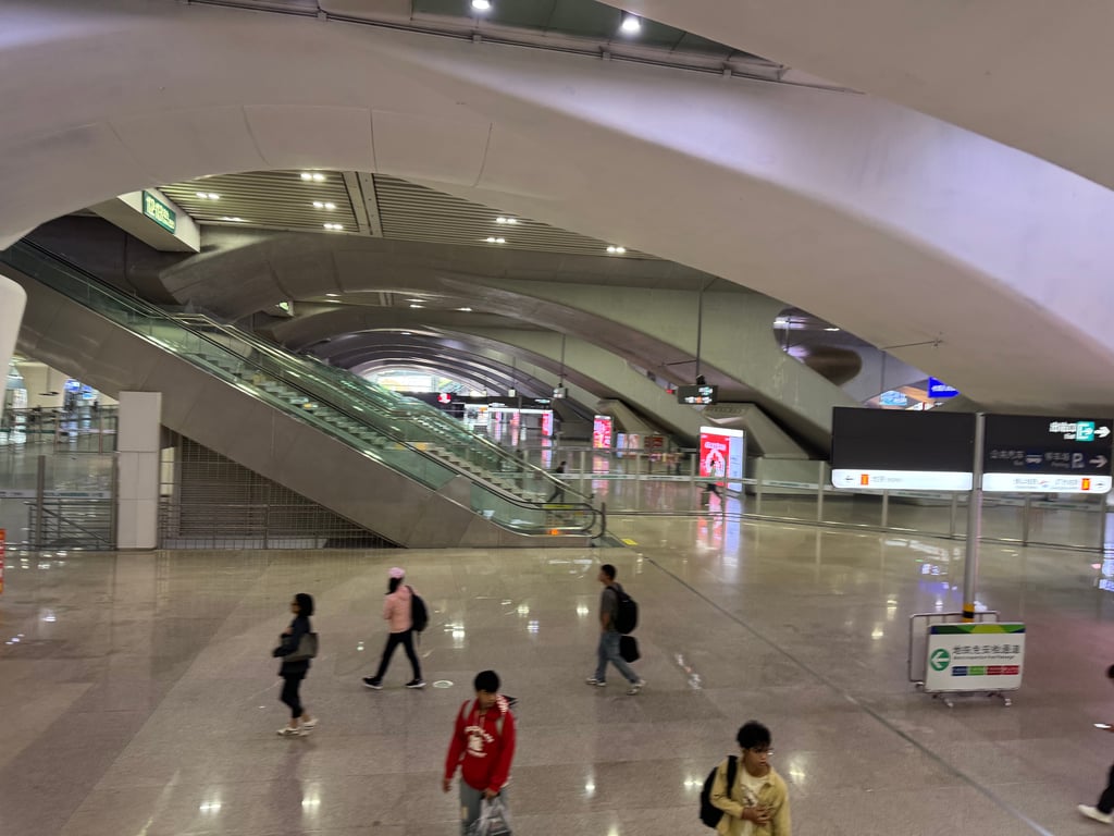 Train stations in China