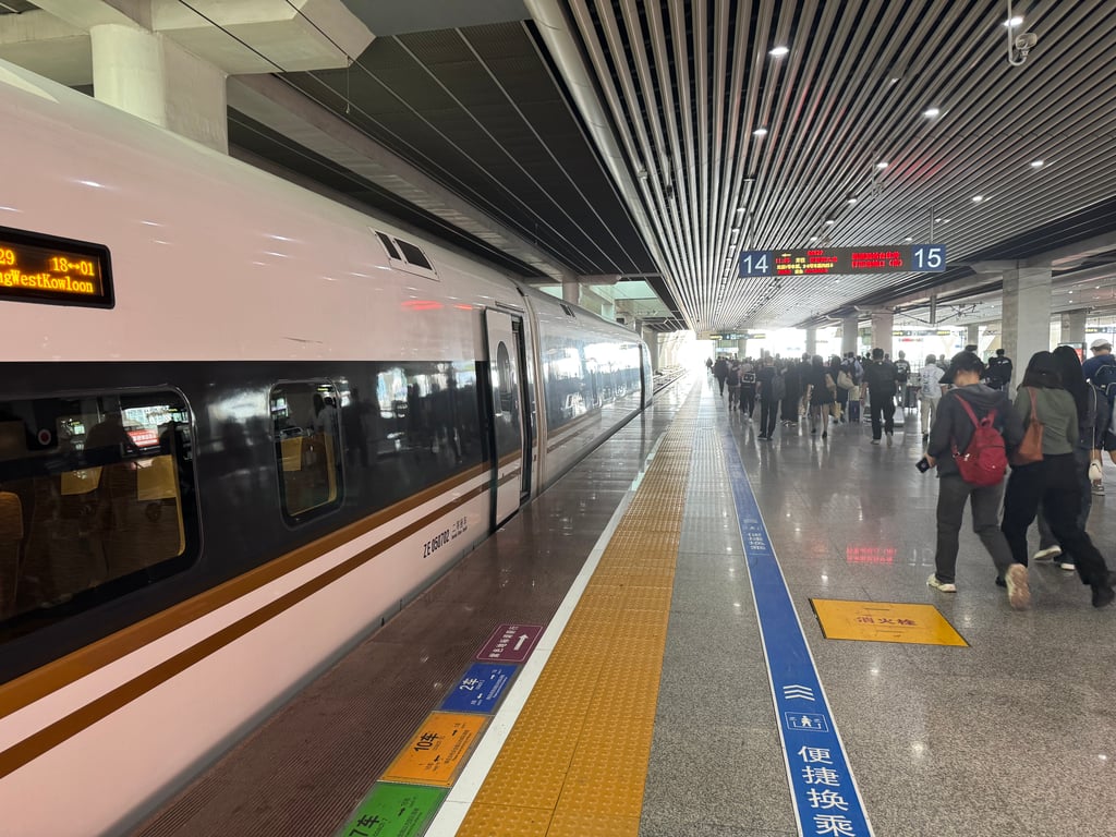 Train stations in China