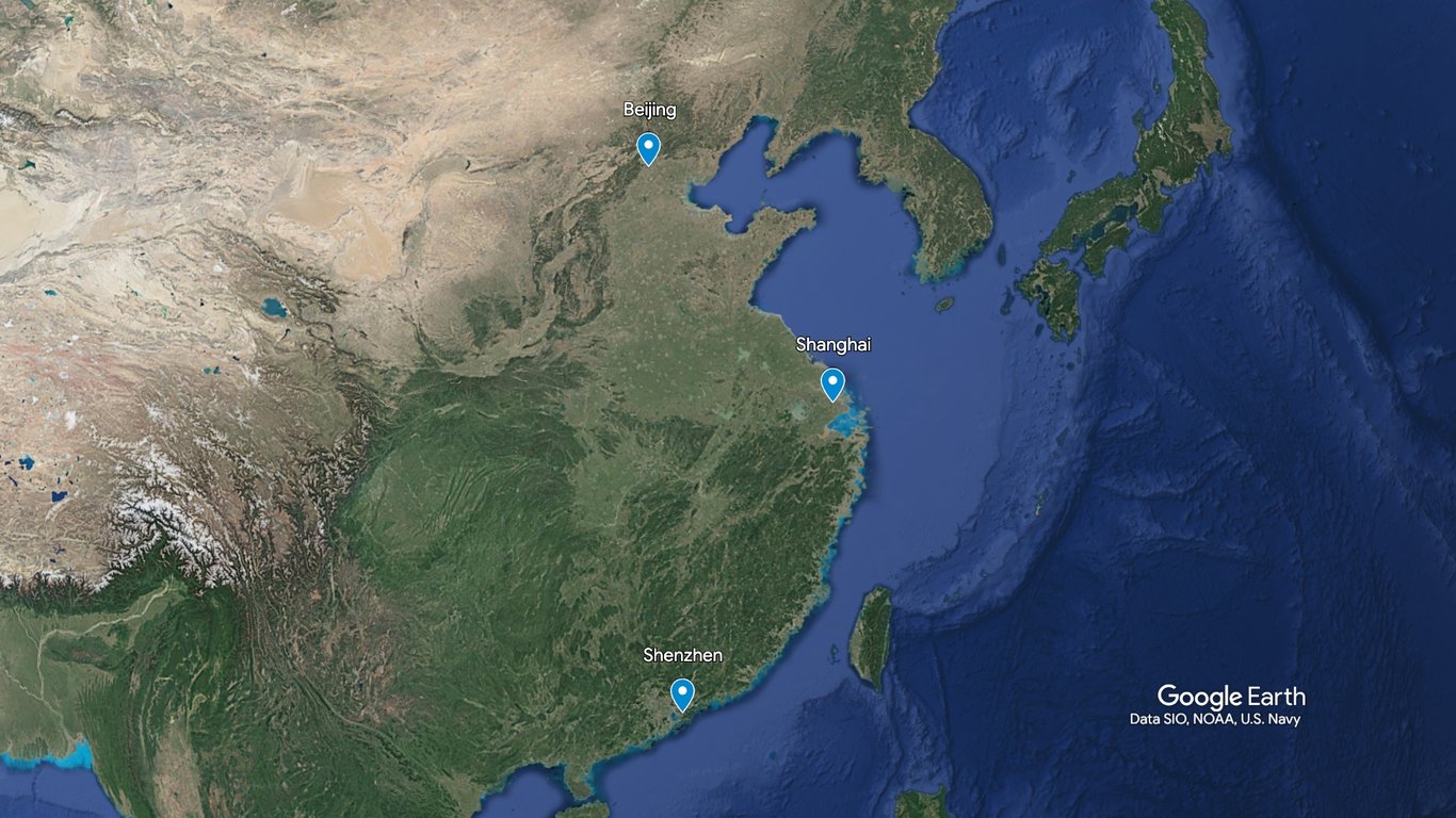 We focused our visit on three cities (Shenzhen, Shanghai, and Beijing). We also visited neighboring cities as day trips.