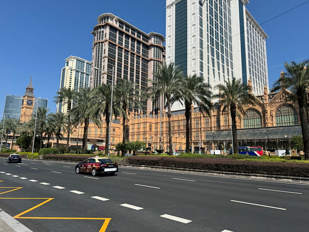 The outside of The Londoner hotel resembles Westminster Abbey