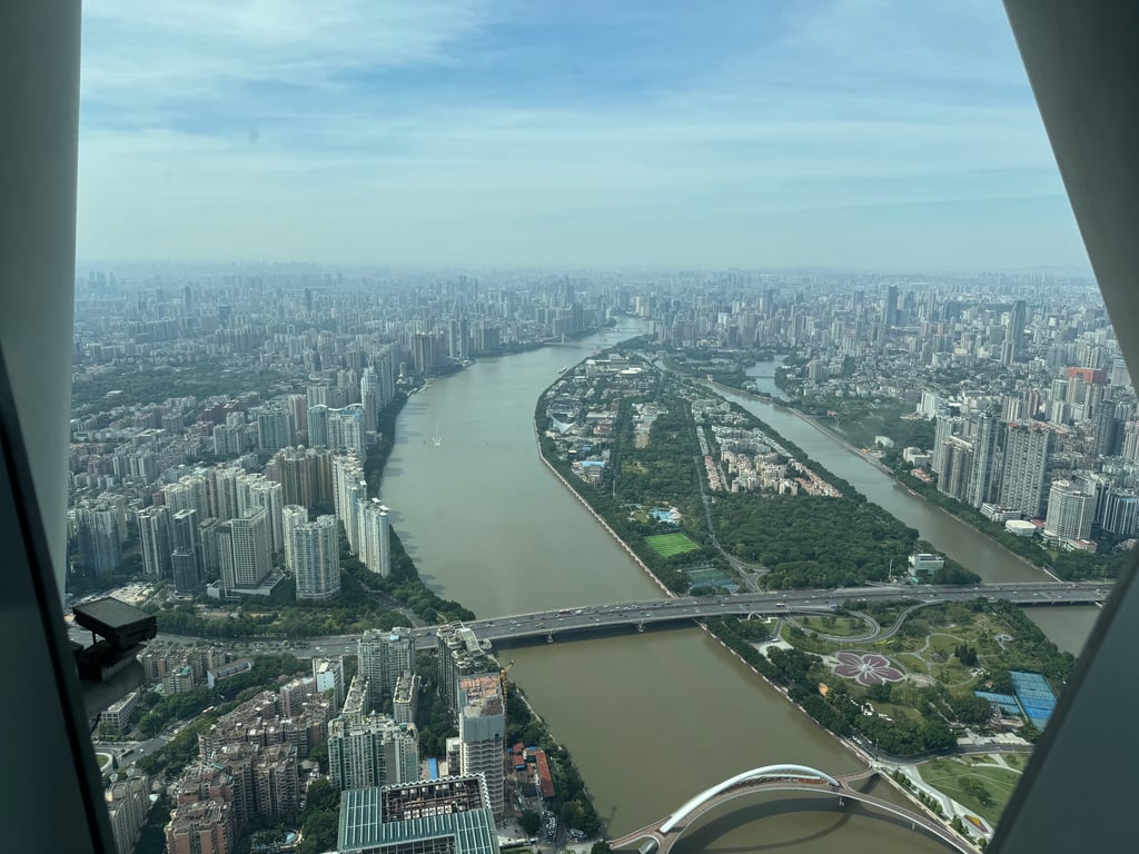 The view is impressive and the city is massive, but we didn’t really do much else in Guangzhou lol