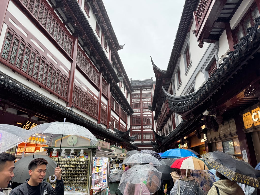 I insisted on walking through the touristy shops, and also bought souvenirs.