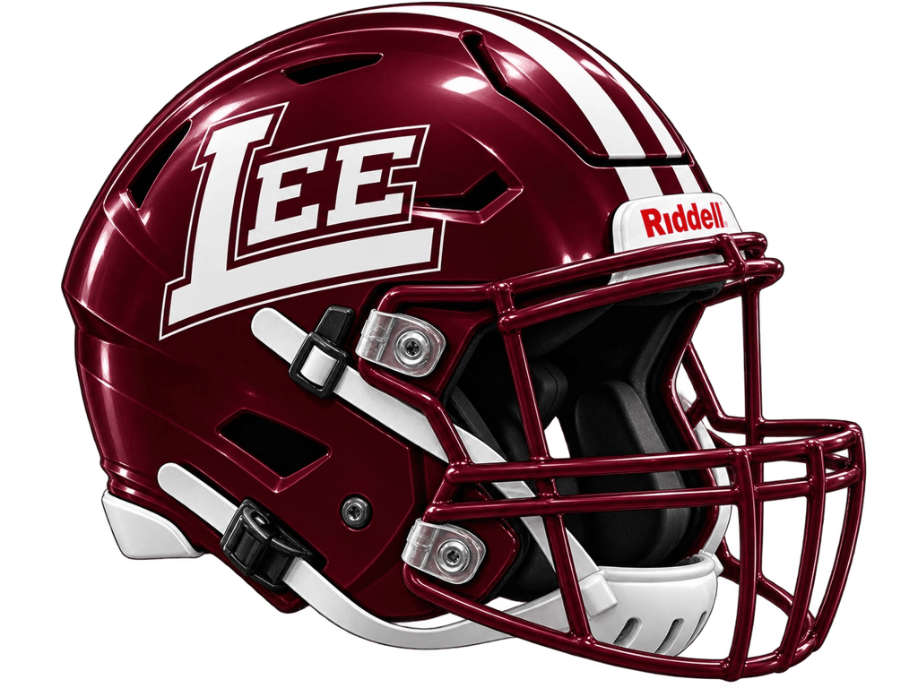 Lee High School Rebels helmet