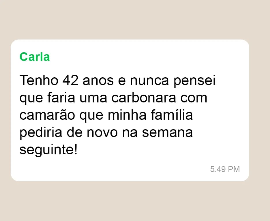 WHATSAPP - Dep 1 - Massas