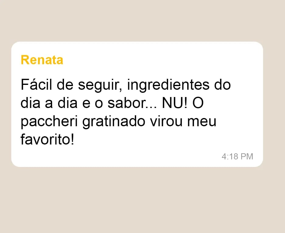 WHATSAPP - Dep 3 - Massas