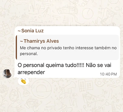 App - seção depoimentos 02