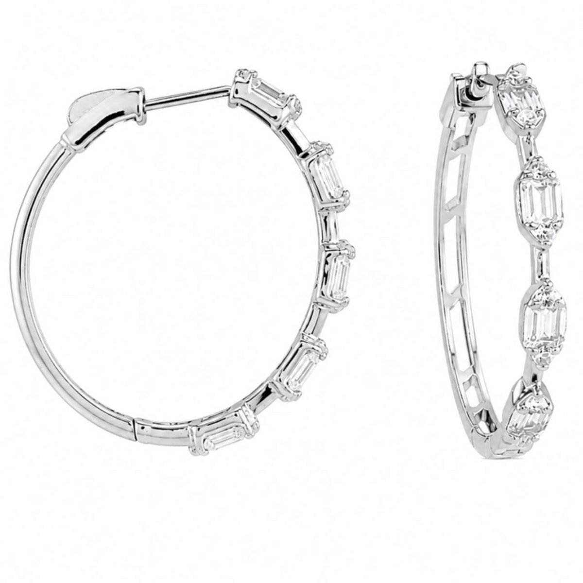 Diamond Hoops