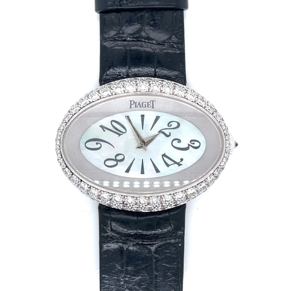 PIAGET 18K White Gold Limelight Watch