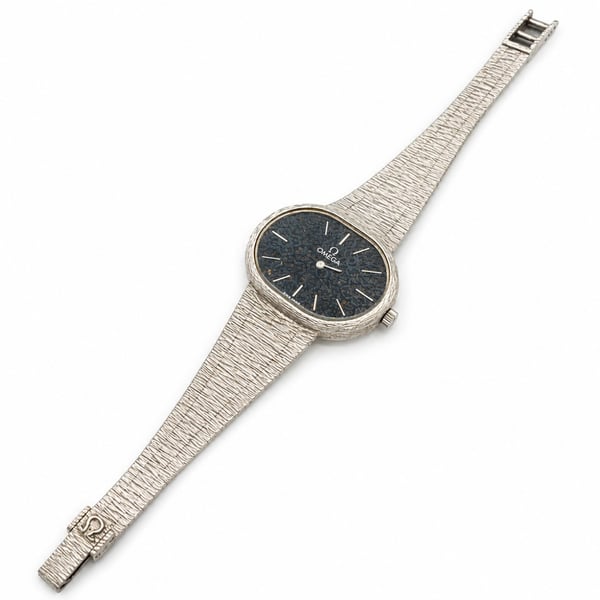 OMEGA 18K White Gold Watch