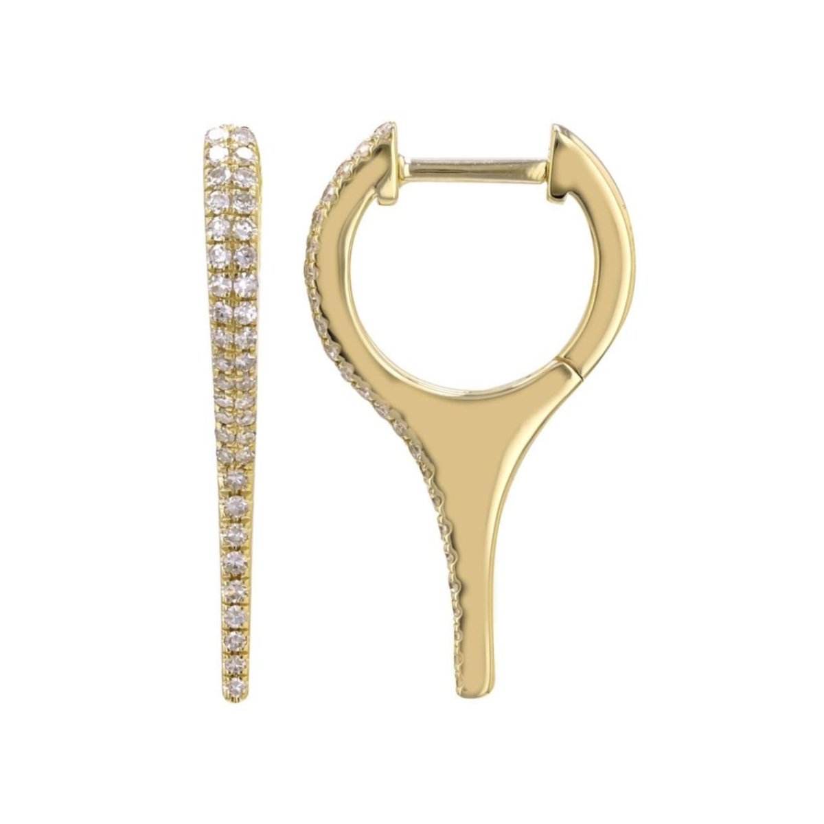 Pave Drip Earring