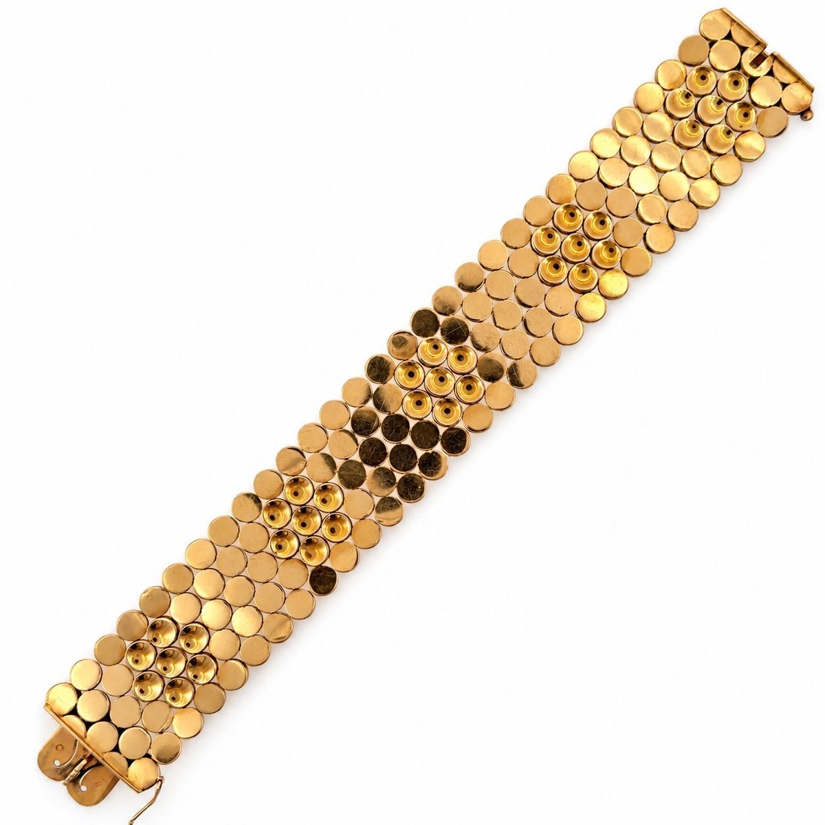 1960's 18K Yellow Gold Bracelet