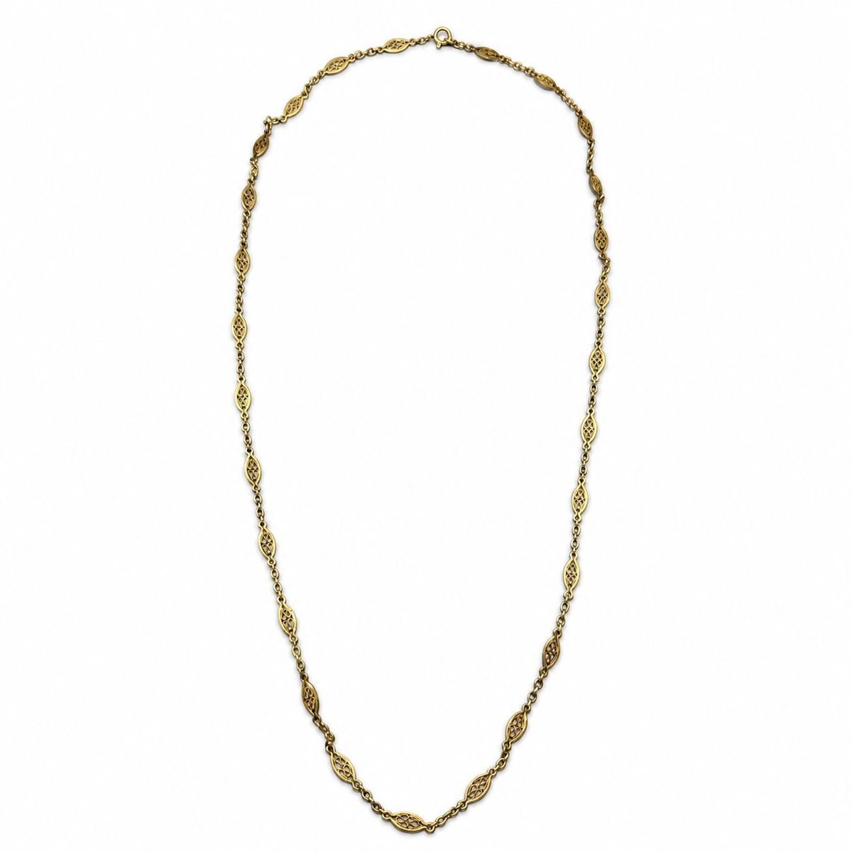 1960s 22K Yellow Gold Necklace