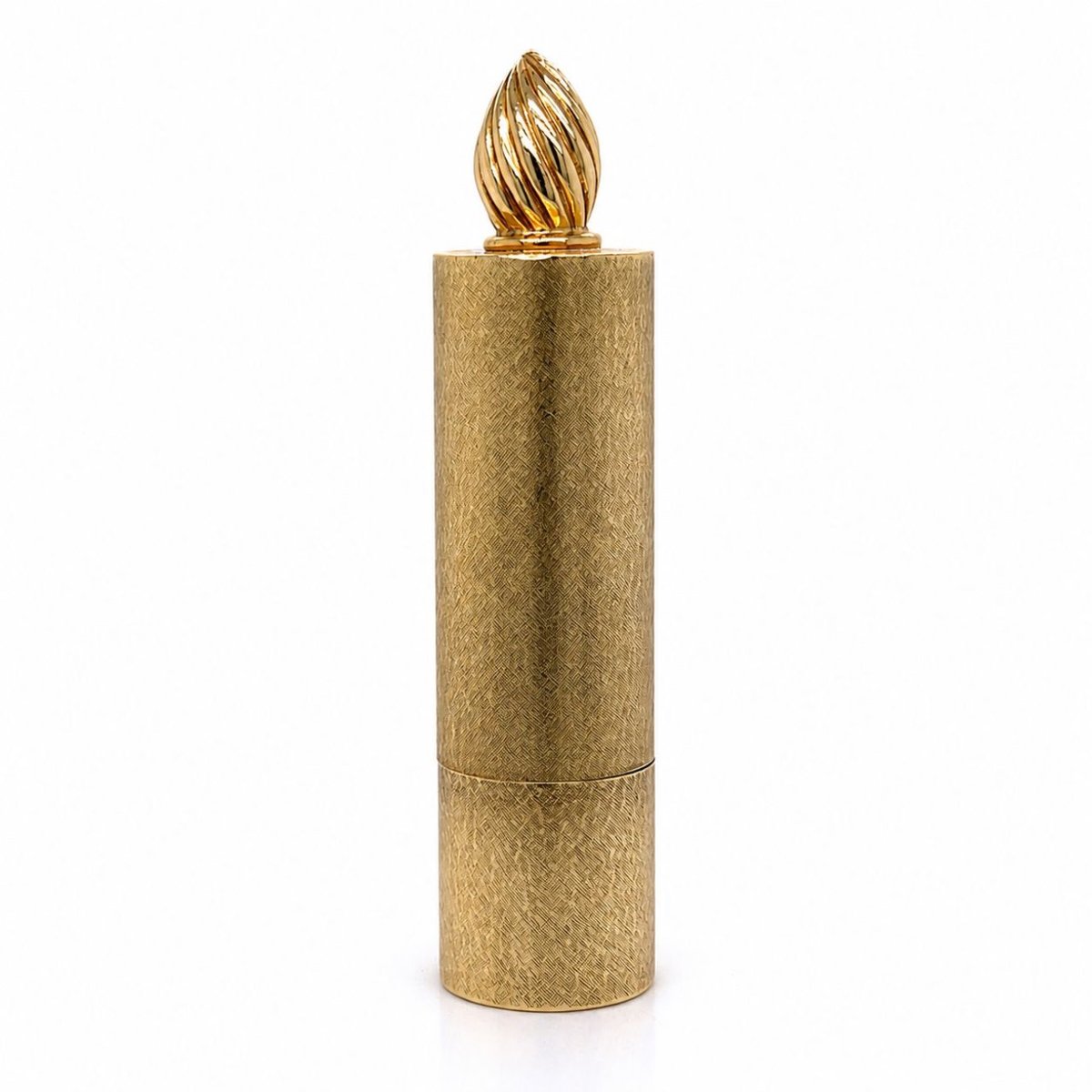 CARTIER 14K Yellow Gold Lipstick Case