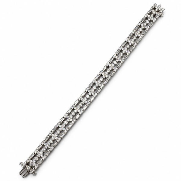 BIRKS Platinum 11.30 Ct. Diamond Bracelet