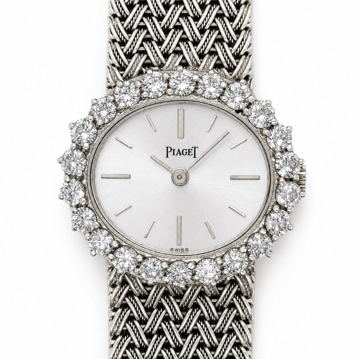 PIAGET 18K White Gold Ladies Watch
