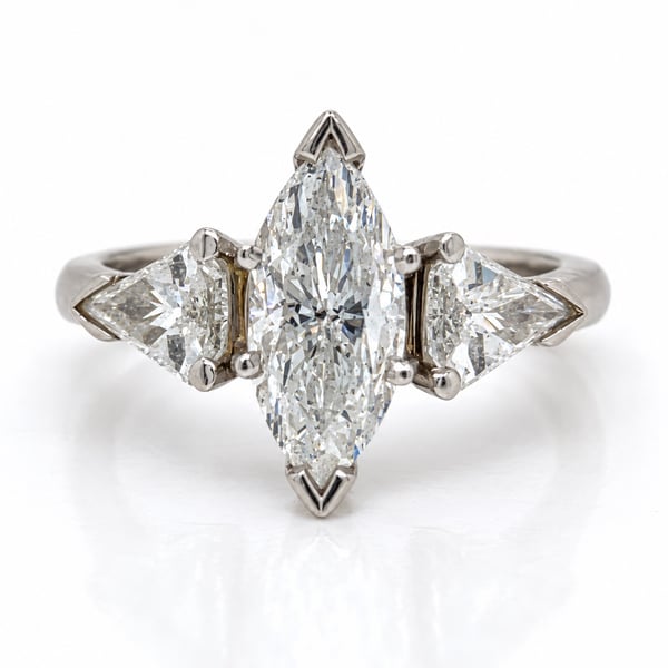 Platinum 2.25 Ct. Diamond Ring