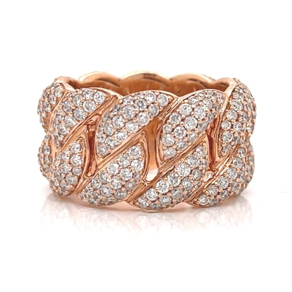 14K Rose Gold Diamond Ring