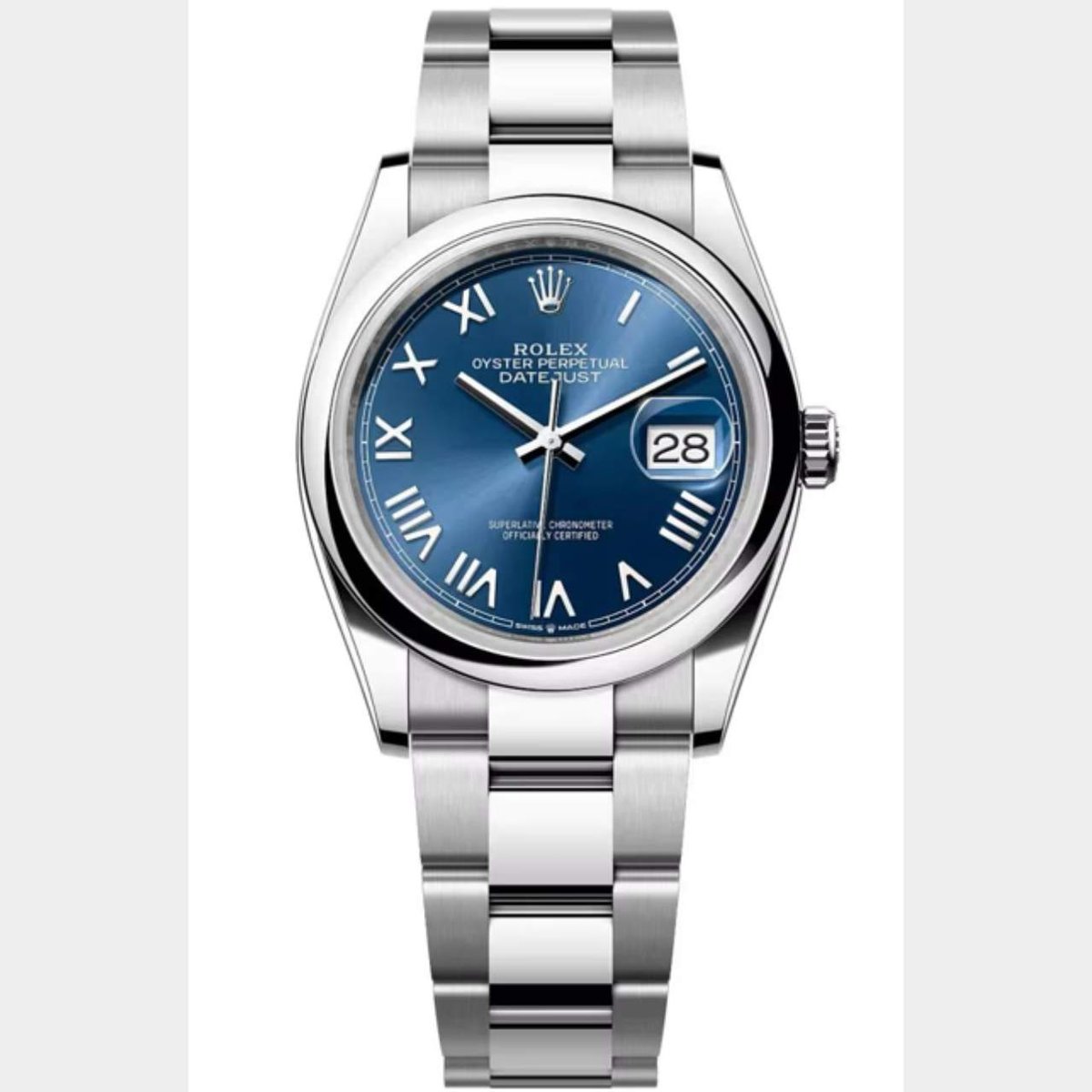 Rolex DateJust Blue Dial