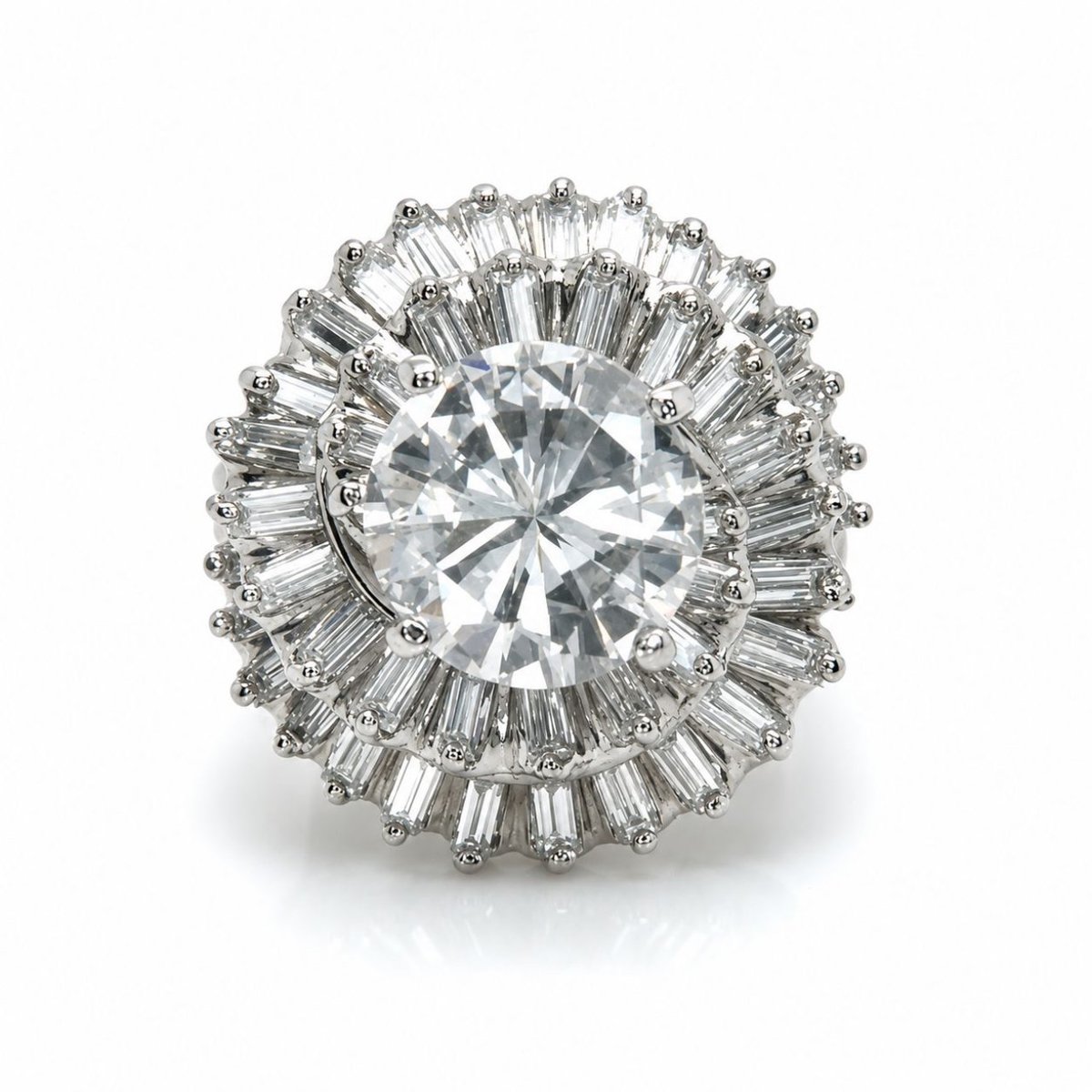 14K White Gold 2.01 Ct. Diamond Ring