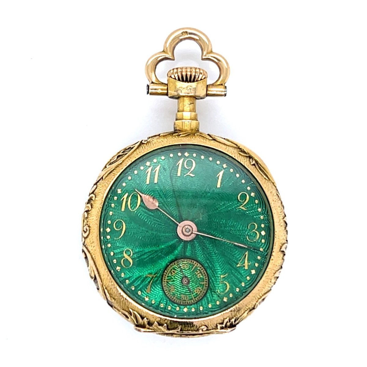 1960’s 18K Yellow Gold Pocket Watch