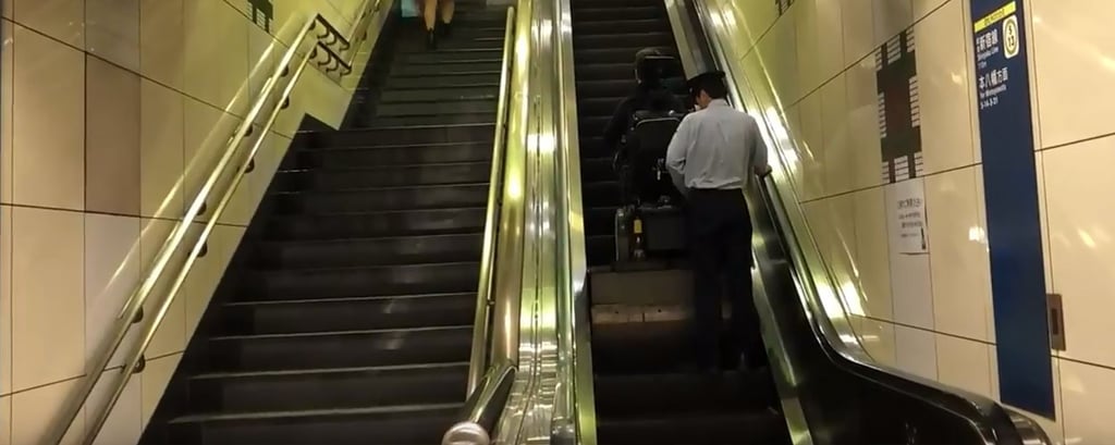 Accessible escalator