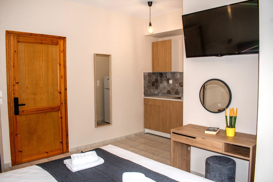 Double Room with kitchenette and Balcony, 1st Floor