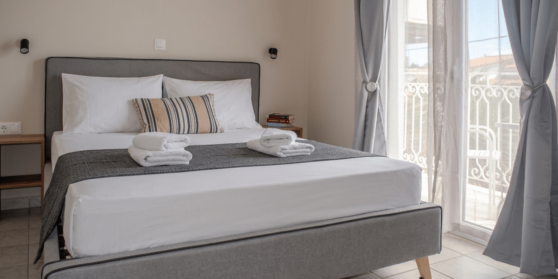 One Bedroom Apartment with balcony, 1st Floor