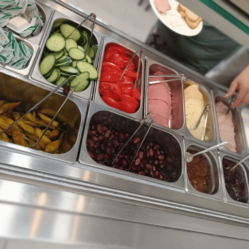 Βuffet breakfast and lunch photo 1