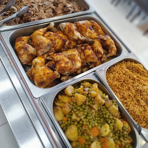 Βuffet breakfast and lunch photo 7