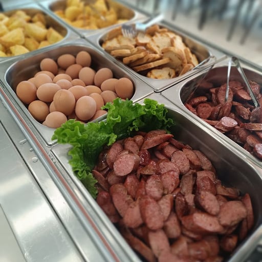 Βuffet breakfast and lunch photo 11