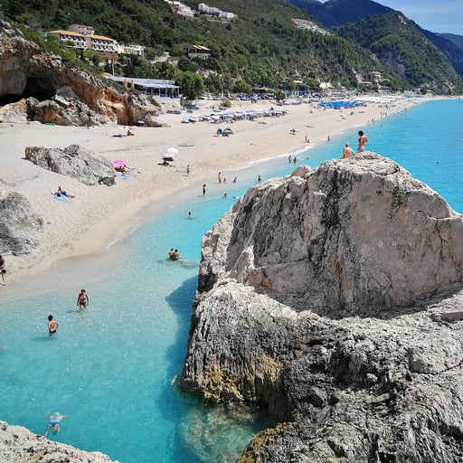 Beaches Near Frini – Lefkada and Water Sports  photo 1