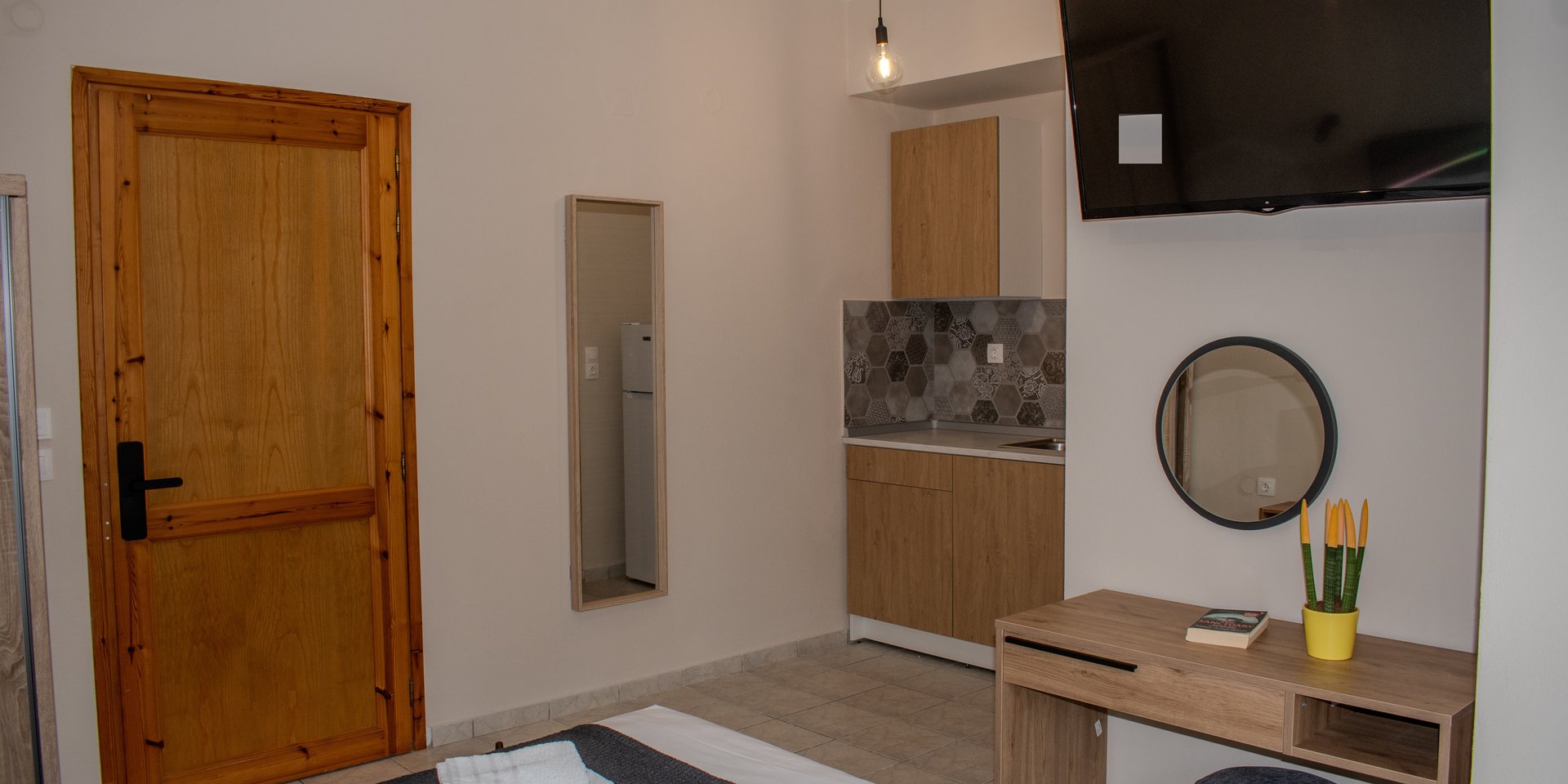 Double Room with kitchenette and Balcony, 1st Floor