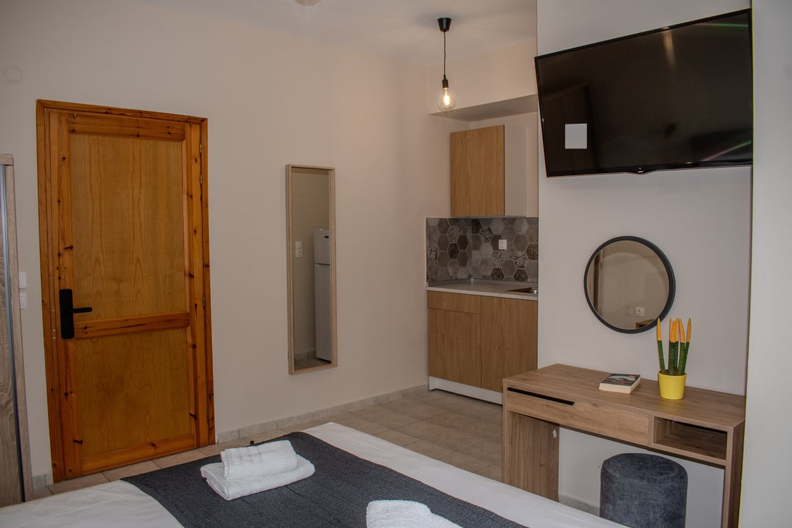 Double Room with kitchenette and Balcony, 1st Floor